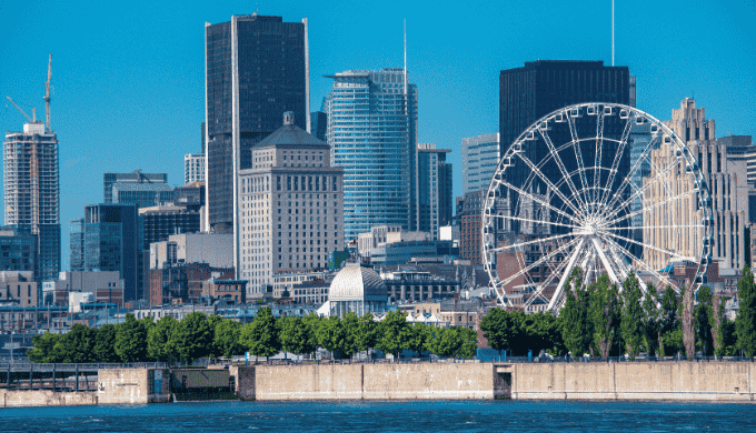 3位 モントリオール - フランス語圏の魅力的な文化都市