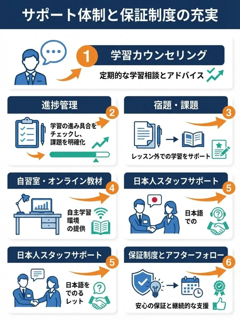 サポート体制と保証制度の充実