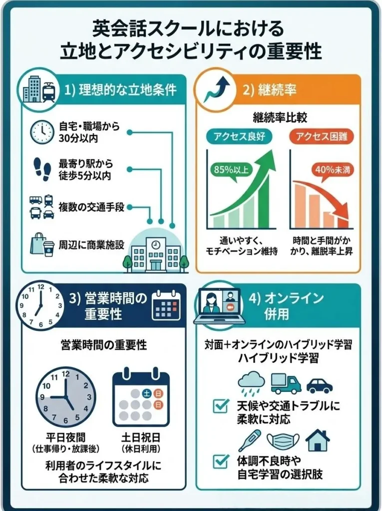 立地とアクセシビリティの重要性