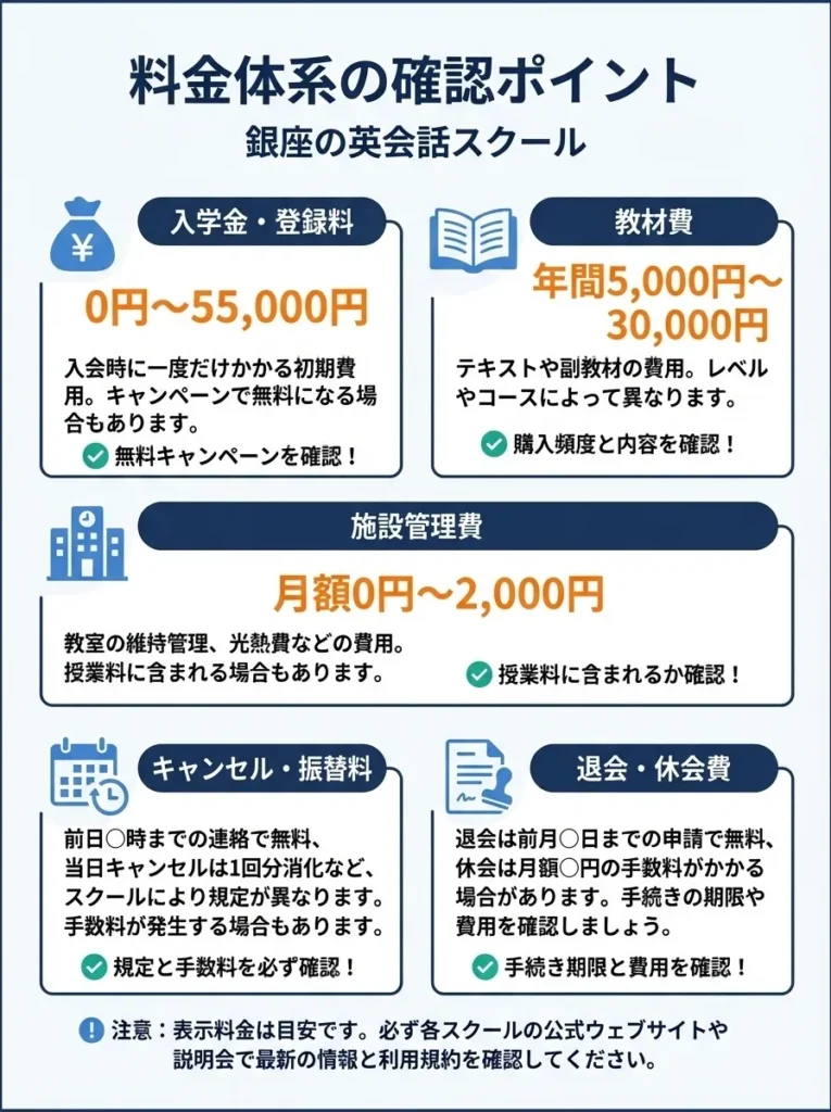 料金体系の確認ポイント