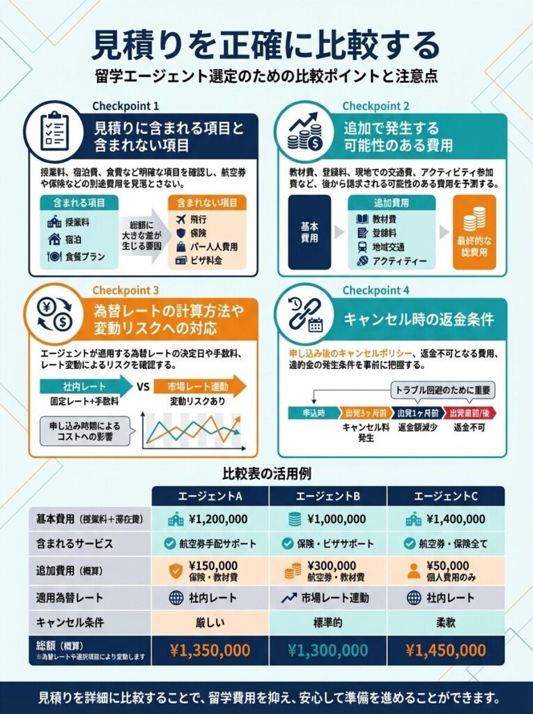 7. 見積りを正確に比較する