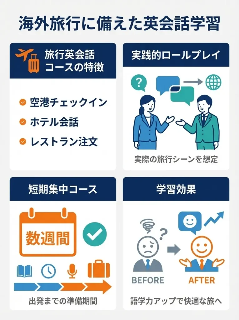 海外旅行に備えたい方